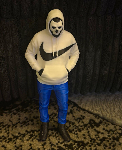Hooded masked plastic action - masked,