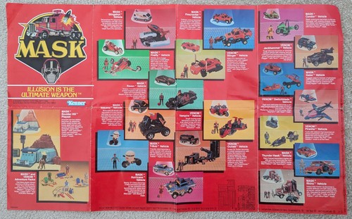 Kenner poster - kenner, m.a.s.k.