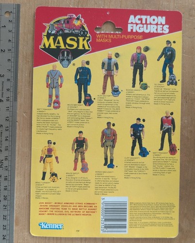 1985 action figures - m.a.s.k.,