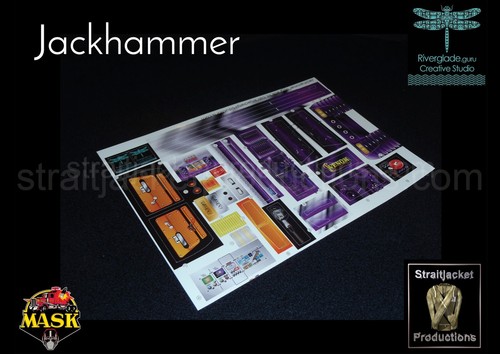 Mask k jackhammer - mask, m.a.s.k.